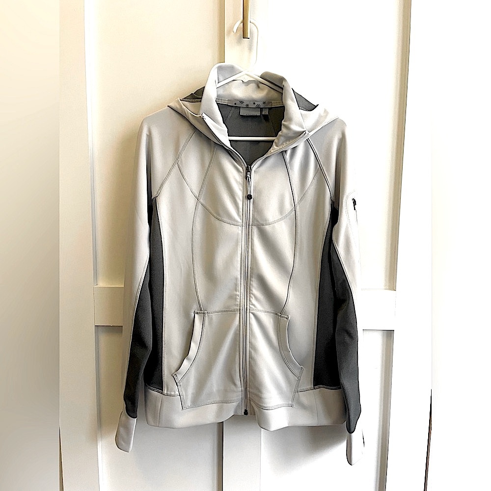 Athleta Zip Up Hooded Jacket